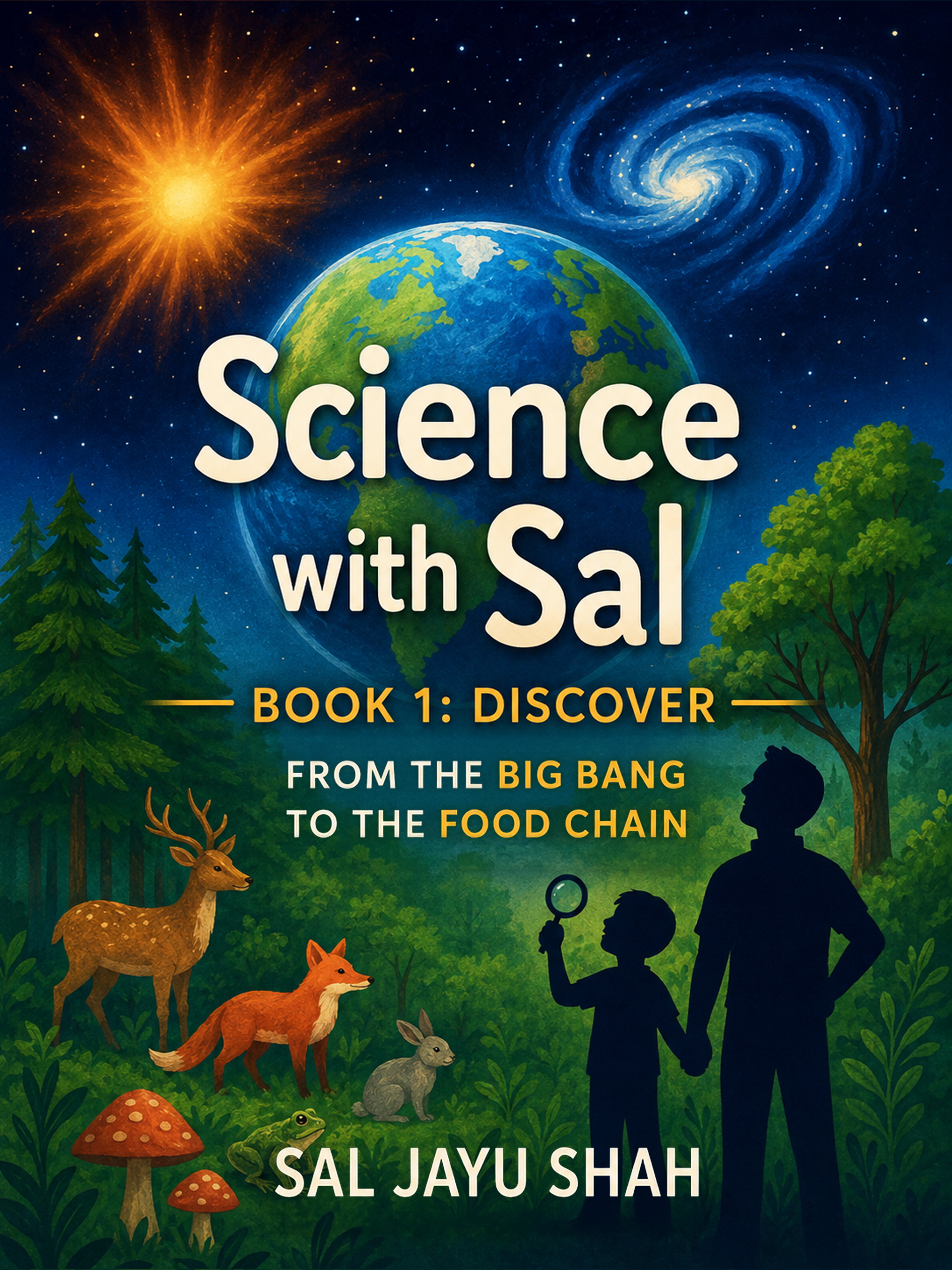 Science with Sal: Discover, by Sal Shah. An EveryoneTeaches book.